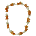 Lantern Ilima with Tuberose Lei (Single)