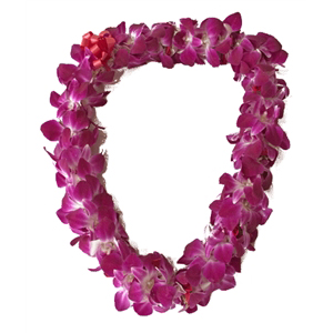 Orchid Lei (Double) - The Hawaiian Lei Company