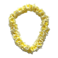 Plumeria Lei (Double, Yellow)