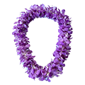 Orchid Lei (Double, Lilac Color)