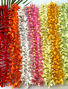 Silk Artificial Flower Lei