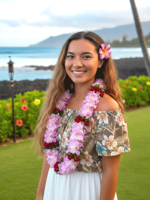 Double Lavender with Rose