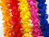 Orchid Lei Color-Dyed