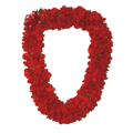 Carnation Lei (Double) Red