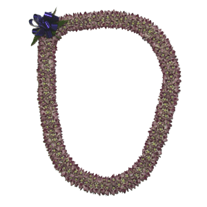 Chinese Crown Flower Lei