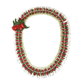 Micronesian Ginger Lei Red-Green