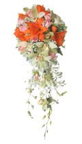 Bridal Cascading Bouquet - Custom